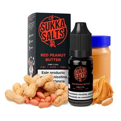 Sukka Black Salts Salts Red Peanut Butter 10ml 10 mg