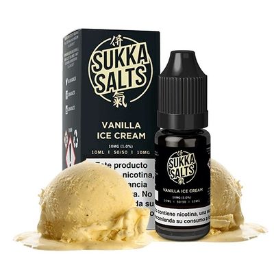 Sukka Black Salts Vanilla Ice Cream 10ml 10 mg