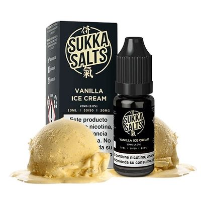 Sukka Black Salts Vanilla Ice Cream 10ml 20 mg