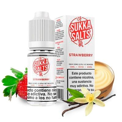 Sukka Salts Strawberry 10ml 10 mg