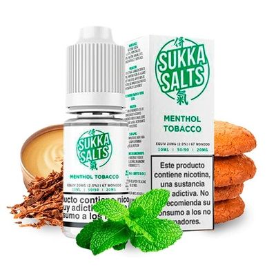 Sukka Salts Tobacco Menthol 10ml 10 mg