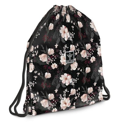 Taška na prezuvky 459 Flowery Black ARS UNA