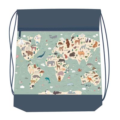 Taška na prezuvky REYBAG World Map