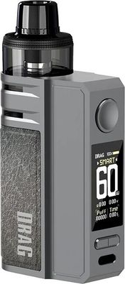 VooPoo Drag E60 Pod Kit 2550 mAh Gray 1 ks