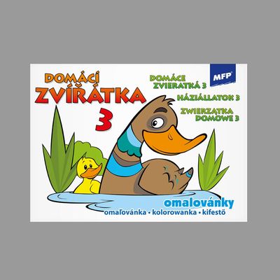 Vymaľovánka A5 MFP Domáce zvieratká 3