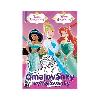 Vymaľovánky A4 JM Disney Princezné 2