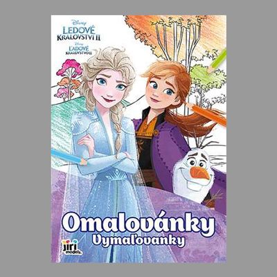 Vymaľovánky A4 JM Frozen 2