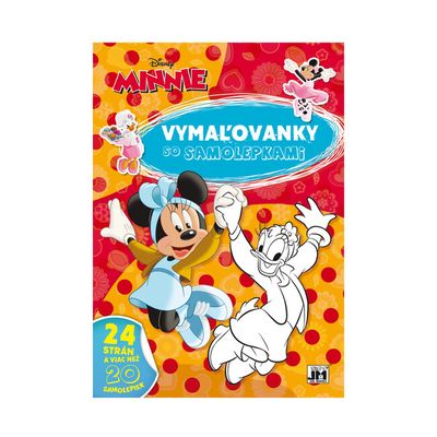 Vymaľovánky A4+ JM Minnie