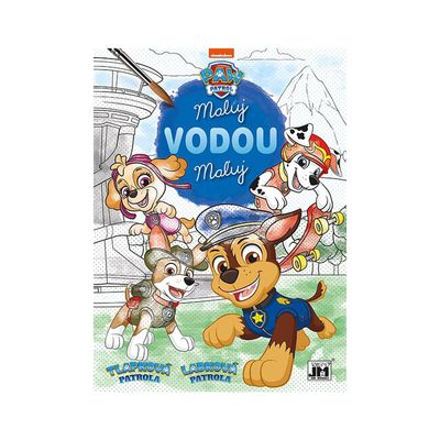 Vymaľovánky A4 vodové Paw Patrol