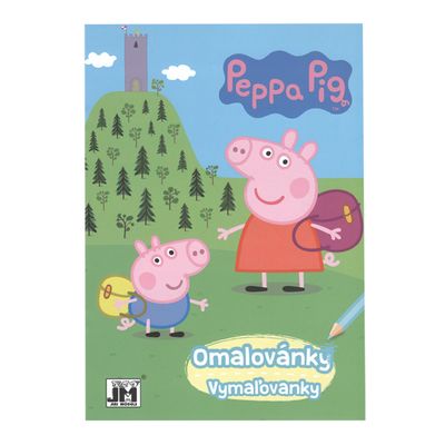 Vymaľovánky A5 JM Prasiatko Peppa