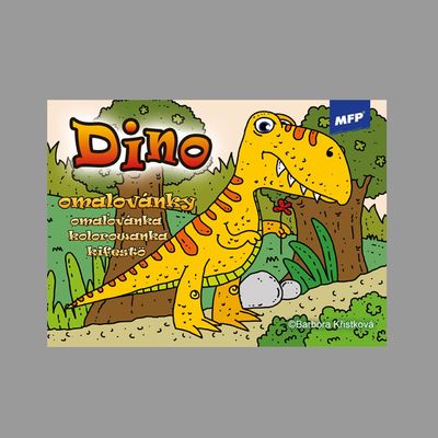 Vymaľovánky A5 MFP Dino