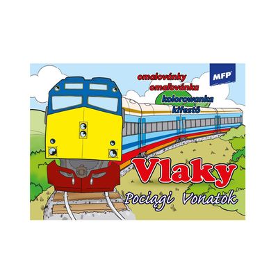 Vymaľovánky A5 MFP Vlaky